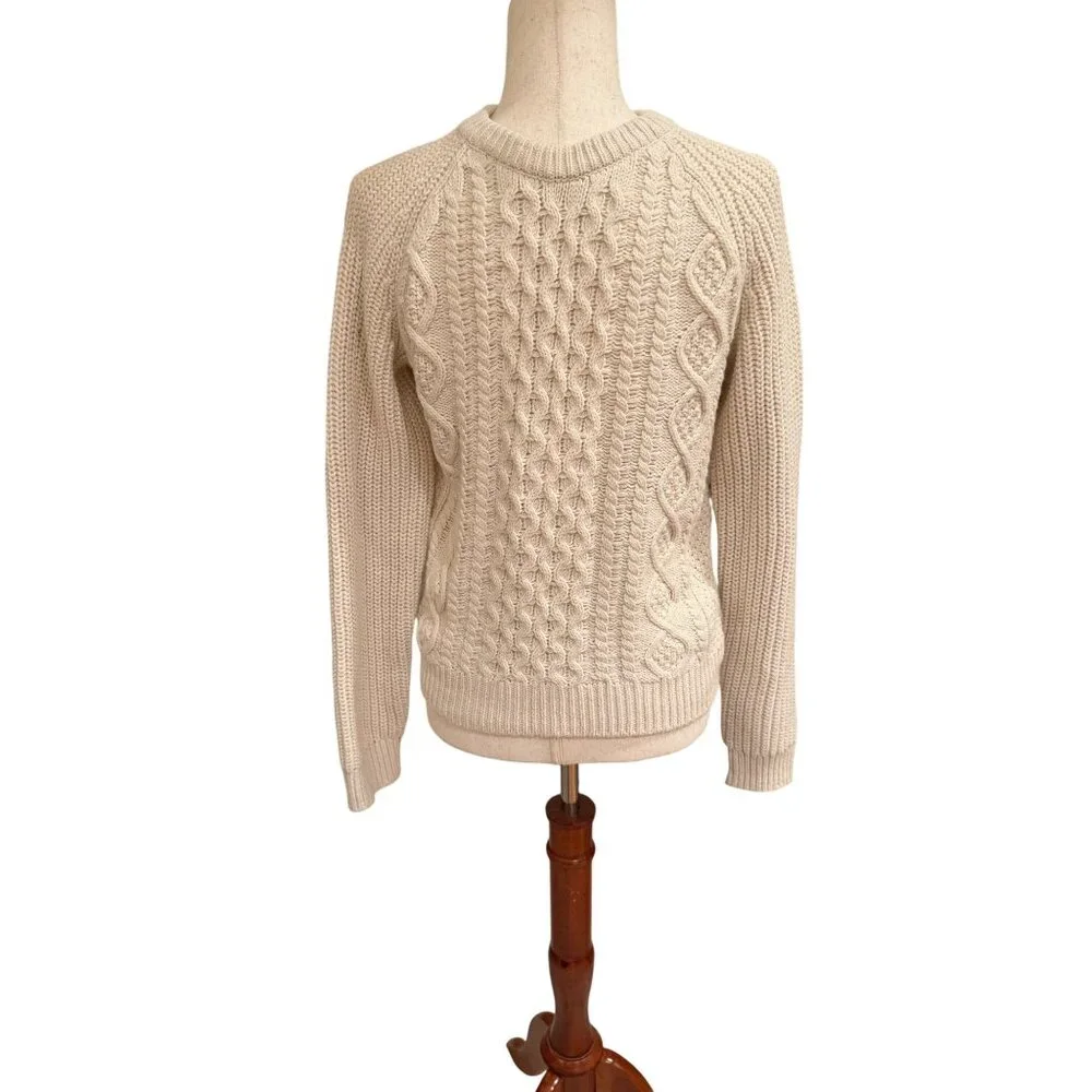 GAP Kids‎ Cable Knit Sweater Cream | New With Tags | Size XL (Kids 12)
